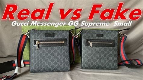 fake gucci man bag vs real